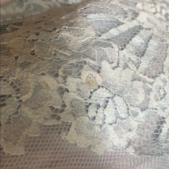 Light Blue Lace Skirt - Picture 4 of 4